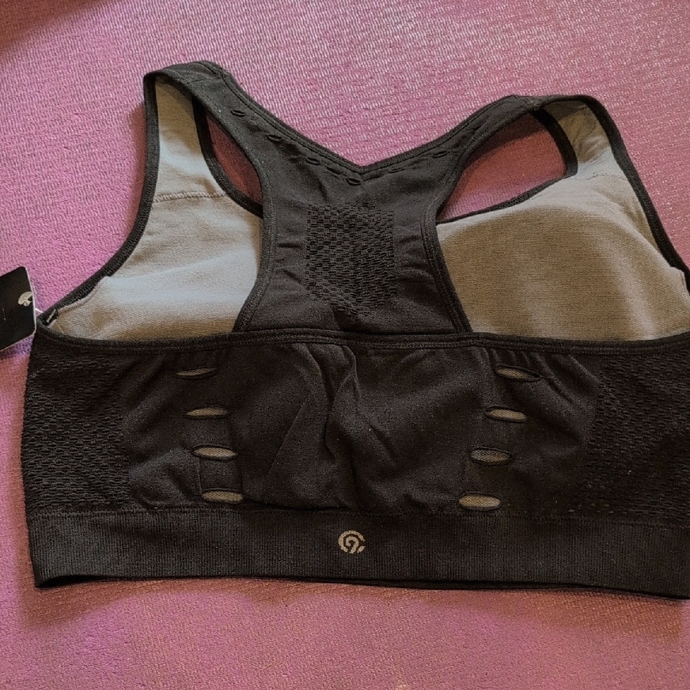 C9 Champion New Women's Sports Bra Black Size 4X Active Gym Workout Training - Picture 2 of 5